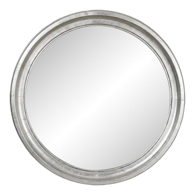 Friedman Brothers The Hayes Mirror in Classic Silver - 32" For Sale