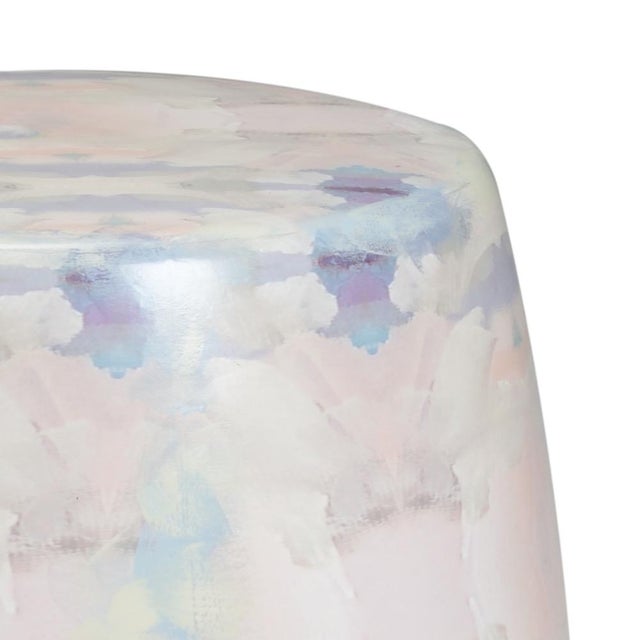 Part of the debut laura park designs collection for wildwood, laura's "coral bay" painting has been transformed into a...