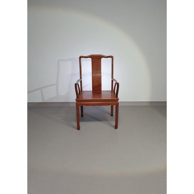 Vintage Chinese Ming Rosewood Chair For Sale - Image 4 of 18