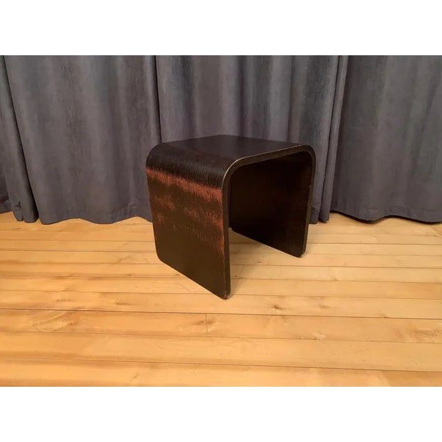 Vintage Wooden Side Table, 1970s For Sale - Image 3 of 9