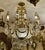 Italian Italian Style Dark Gold Crystal Chandelier For Sale - Image 3 of 3