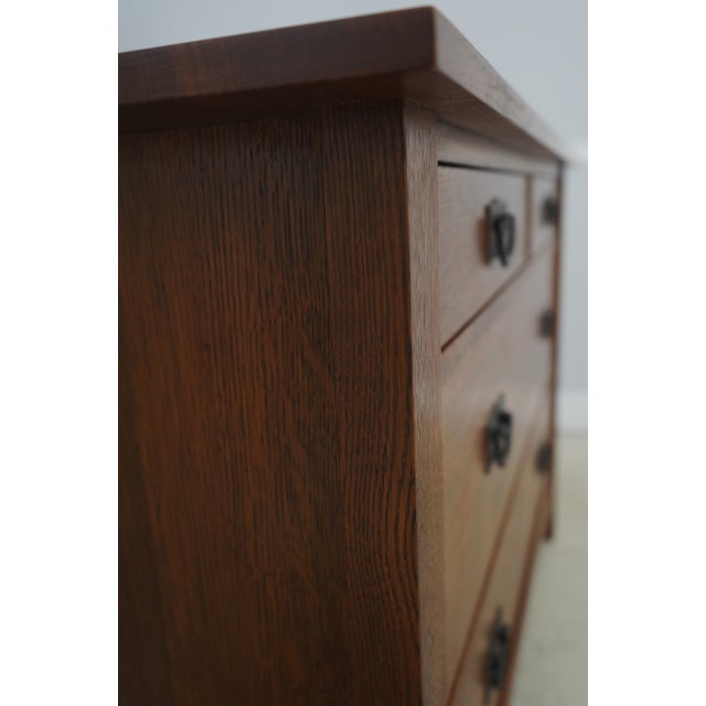 Stickley Mission Oak Arts & Crafts Dresser Chest For Sale - Image 14 of 18