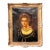 Vintage Original 19th Century Oil Portrait on Canvas For Sale