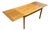 1950s 93" Danish Extendable Dining Table With Self-Storing Leaves by Møbler For Sale