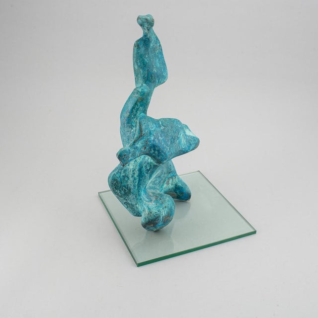 Jorgen Stening, Swedish Sculpture, 1989, Bronze For Sale - Image 4 of 5