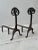 Antique Wrought Iron Figural Ram Andirons, a Pair, Circa Early 20th Century For Sale - Image 18 of 18