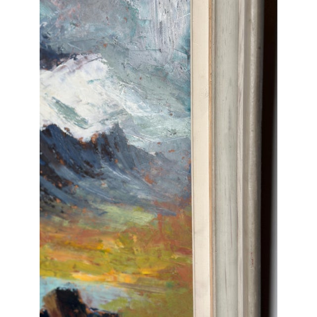 Erik Magnusson, Landscape, 1949, Oil on Panel, Framed For Sale - Image 4 of 18