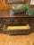 Mid-Century Modern 1960s American MCM Walnut Spanish Style Buffet With Pillow Tufted Facade For Sale - Image 3 of 12