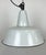 Large Industrial Grey Enamel Factory Pendant Lamp from Zaos, 1960s For Sale - Image 6 of 18