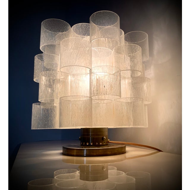 Large Murano Glass Globula Table Lamp from Poliarte, 1970s For Sale - Image 9 of 9