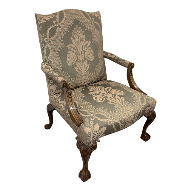 Southwood Furniture Connoisseur Collection Gainsborough-Style Lounge Chair For Sale