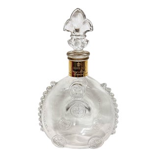 Authentic Louis XIII Rémy Martin Baccarat Crystal Decanter With Original Stopper For Sale