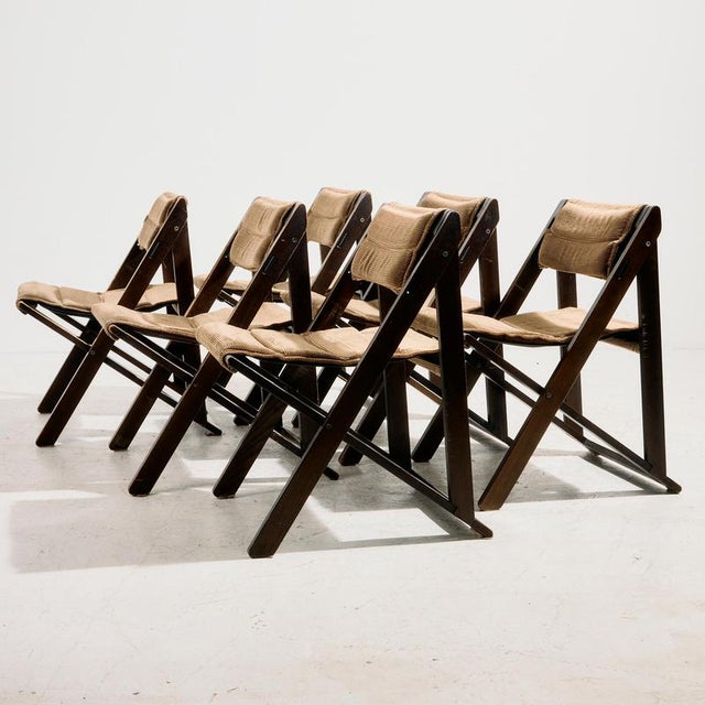 Foldable Beech Chairs by Cor, 1970s, Set of 6 For Sale - Image 17 of 17