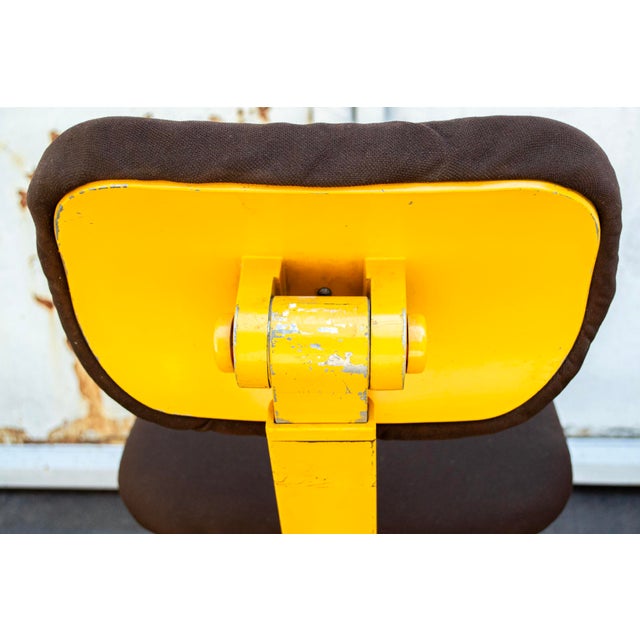 1960s Vintage Italian Nr. 45 Swivel Chair by Ettore Sottsass for Olivetti Synthesis, 1960s For Sale - Image 5 of 9