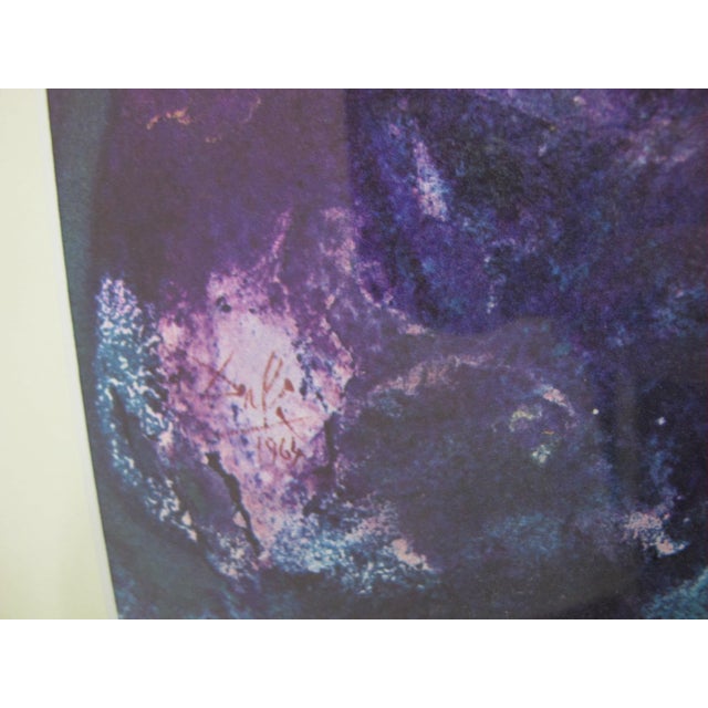 Salvador Dali Framed Lithograph Signed in Plate Vanity of Vanities With Coa For Sale In Portland, OR - Image 6 of 11