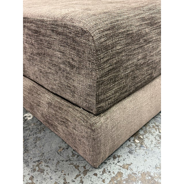 Gina Bershneider Custom Design Ottoman For Sale - Image 9 of 12