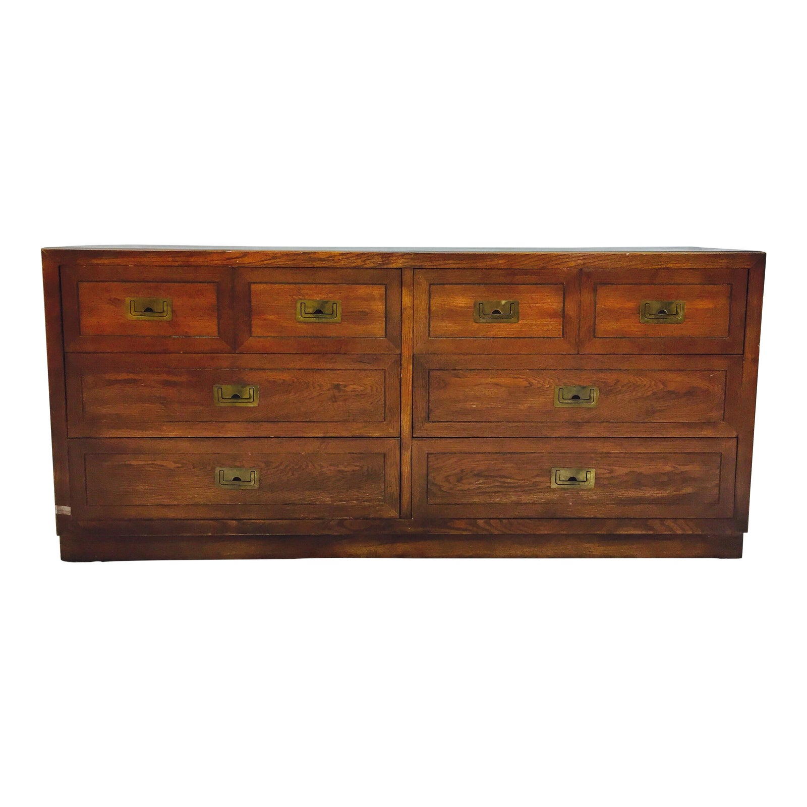 Vintage Dixie Furniture Campaign Dresser Chairish