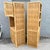Late 20th Century Boho Chic Blonde Wicker Cabinet/Etageres - A Pair For Sale - Image 5 of 11