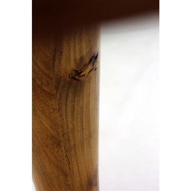 Mid-Century Modern Oval Walnut Tulip Coffee Table from Dřevotvar Jablonné Nad Orlicí, 1960s For Sale - Image 5 of 14