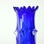 1960s Cobalt Blue Art Glass Set by Jaroslav Taraba for Lednické Rovne, Czechoslovakia, 1960s, Set of 2 For Sale - Image 5 of 11