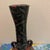 Art Nouveau Vintage Art Nouveau Style Studio Pottery Vase – Hand-Painted Floral & Geometric Twin-Handled Ceramic Vase For Sale - Image 3 of 10