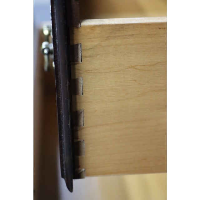 Late 20th Century Kincaid Furniture Cherry Gentleman’s Chest For Sale - Image 10 of 12