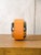 Orange Orange Double-Sided Slave Clock from Citizen, 1980s For Sale - Image 8 of 14