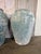 Pair of Large Antique Terracotta Urns With Weathered Blue Patina For Sale - Image 4 of 17