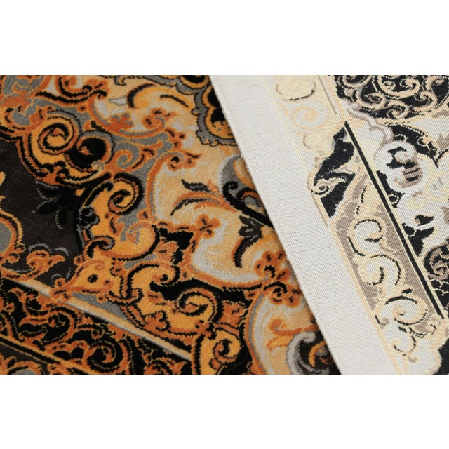 Rug & Kilim’s Modern Rug With Polychromatic Medallion “Love Bird” For Sale - Image 9 of 9