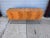 Milo Baughman for Thayer Coggin Olive Burl Wood Credenza or Cabinet with small square tubing that forms the base. Overall...
