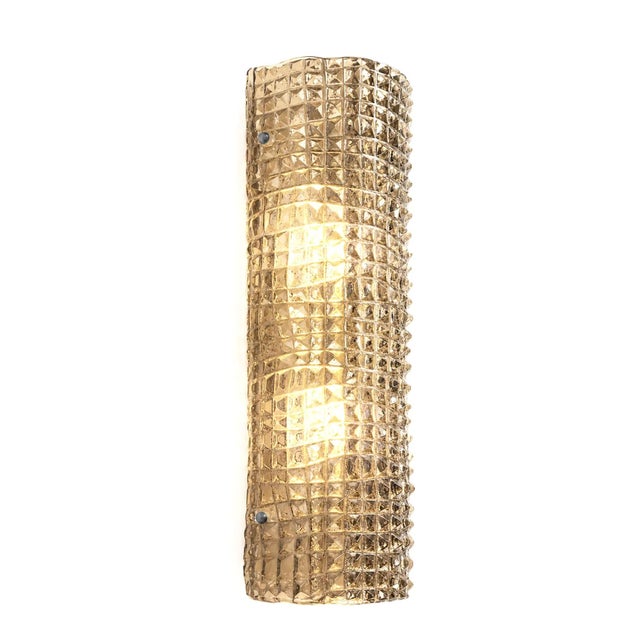 Contemporary Smoked-Fumècrocodile Murano Glass Wall Sconces by Simoeng for Simoeng, Set of 2 For Sale - Image 3 of 6