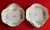 White Old 18th C. Paris Porcelain Dihl Et Guerhard Sprig Cornflower Shell Shape Serving Dishes 1790 - 1800 - A Pair For Sale - Image 8 of 15