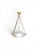 French Art Deco Hanging Light with Molded Glass Shade, 1933 For Sale - Image 9 of 9