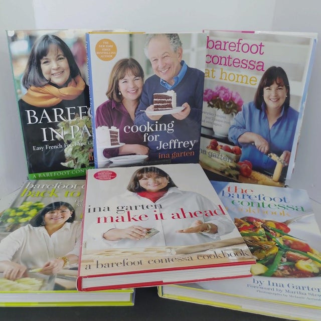 American Collection of 6 Classic Ina Garten "Barefoot Contessa" Cookbooks First Edition Hardcover Books For Sale - Image 3 of 5