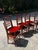 1970s 1970s Collection Mahogany of Chiavari Italian Chairs- Set of 4 For Sale - Image 5 of 5