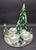 1990s Waterford Christmas Tree Snowy Village Forest Display Winter Scene for Ornaments Table Centerpiece For Sale In Monterey, CA - Image 6 of 13