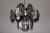 Chromed Brass Chandelier by Gaetano Sciolari, 1960 For Sale - Image 3 of 7