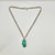 Ralph Lauren 1980s Vintage Southwestern Americana Peyote Bird Turquoise & 4-Strand Sterling Pendant Necklace - 22” For Sale - Image 4 of 14