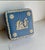 Mid-Century Modern Vintage Wedgwood Pale Blue Jasperware Trinket Box With Lid, Neoclassical Relief For Sale - Image 3 of 12