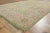 Textile Vintage Modern Green Oushak Rug - 09'00 X 12'02 For Sale - Image 7 of 9