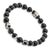 The Night Eagle Onyx Stone Beaded Bracelet combines the allure of black Onyx beads, the captivating contrast of handmade...