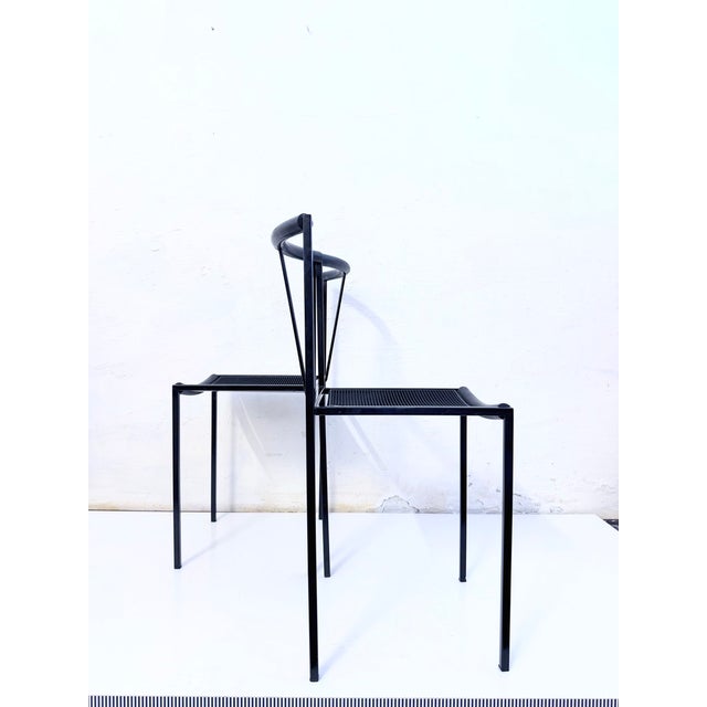 Postmodern Chairs Chairs by Maurizio Peregalli for Zeus Noto, 1980s, Set of 2 For Sale - Image 6 of 10