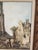 Antique "Town & Street" Original Oil by Beck Framed For Sale In Seattle - Image 6 of 9