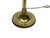Mid-Century Brass Swingarm Floor Lamp with Side Table, 1940s For Sale - Image 6 of 9