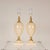 Mid-Century Hollywood Regency Gold Brass & Beige Table Lamps, 1970s, Set of 2 For Sale - Image 9 of 14
