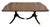 Vintage Chippendale Style Mahogany & Satinwood Inlay Dining Table For Sale - Image 10 of 10