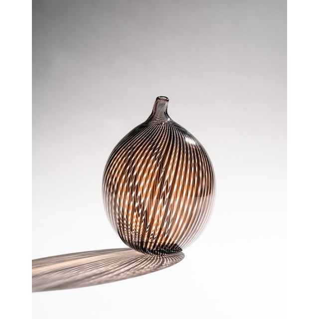 Glasstudio Filigrana Vase Duo by Mario Colelli & Hertha Bengtson for Rosenthal, Germany, 1980s, Set of 2 For Sale - Image 14 of 18