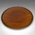 1900 - 1909 Antique Display Turntable, English, Walnut, Glass, Lazy Susan, Edwardian, c.1910 For Sale - Image 5 of 9