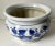 Chinoiserie Blue & White Cachepots /Planters-Set 2 For Sale - Image 4 of 10