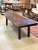 Vintage Rustic Solid Wood Live Edge Slab Coffee Table in Rich Brown For Sale - Image 4 of 8